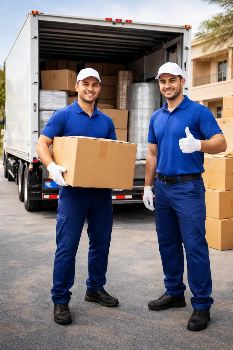 فريق عمل البيت الآمن لنقل العفش